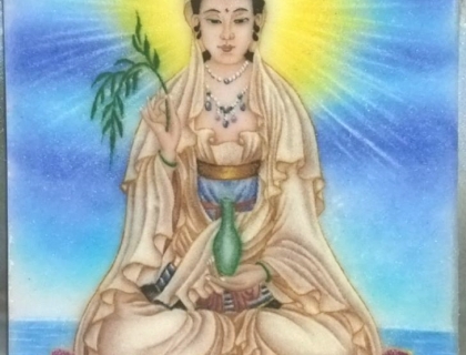 Tranh Đá Quý Truyền Thần - Linh Phật TG0065